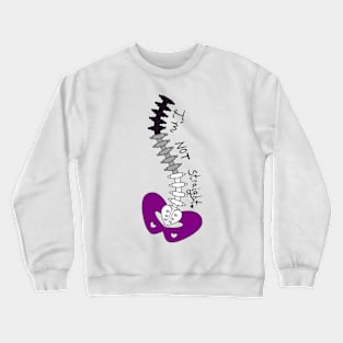 Not Straight - Asexual Crewneck Sweatshirt